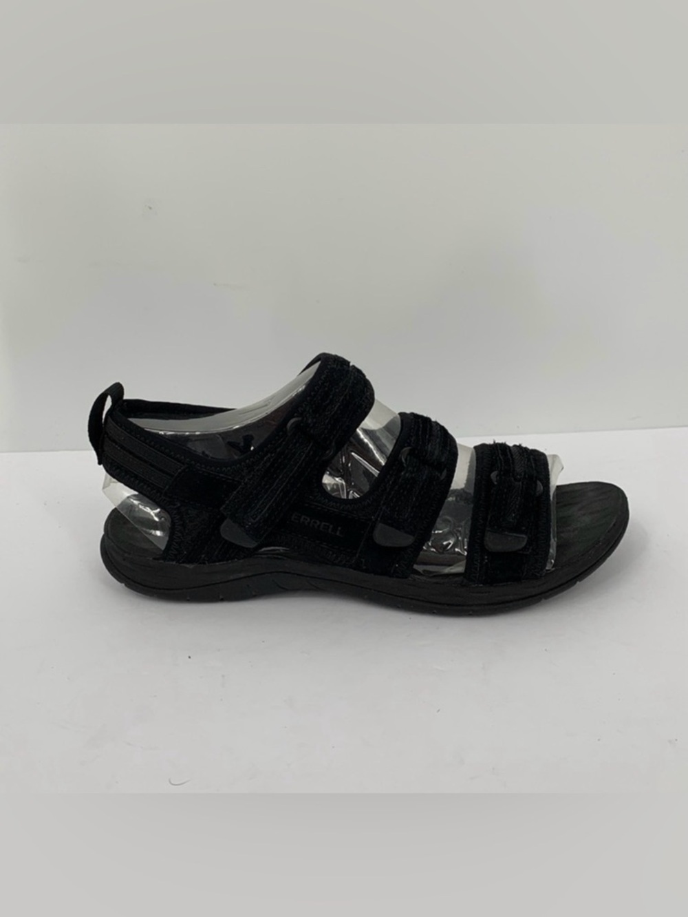 Merrell Siren triple strap track sandal shoe black suede hiking walk women new 7